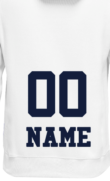 MS 207 Volleyball PRINTED 1/4 zip Sweatshirt