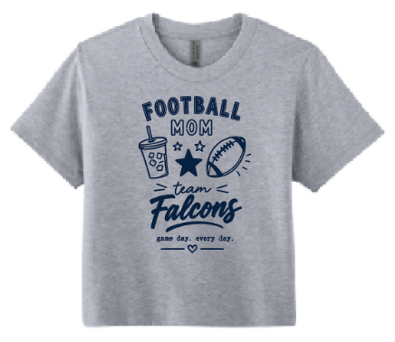 ARIZONA CAVE CREEK FOOTBALL MOM WOMEN'S BOXY T-SHIRT