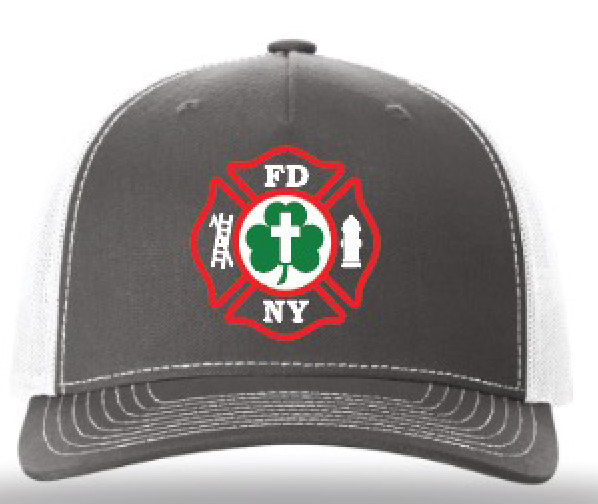 FDNY MICHAEL KIEFER 25 ANNIVERSARY EMBROIDERED TRUCKER CAP