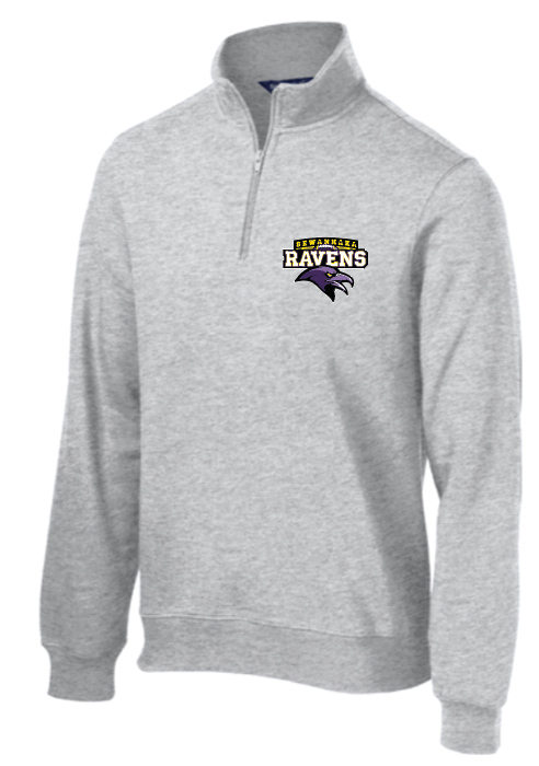 Sewanhaka Ravens Football embroidered 1/4 zip