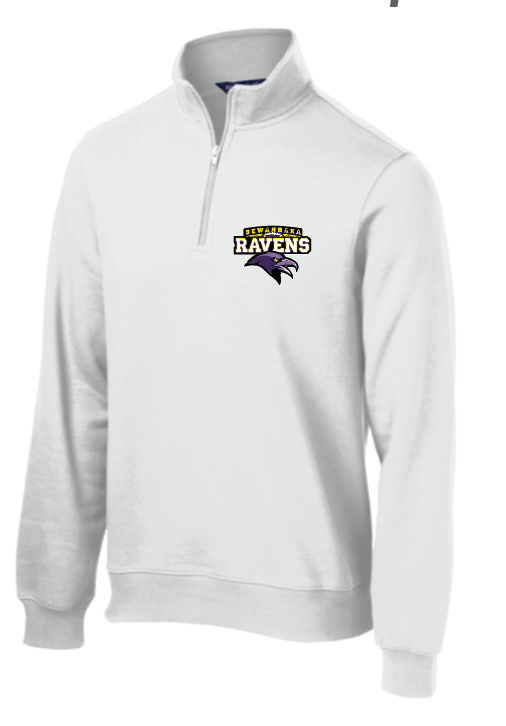 Sewanhaka Ravens Football embroidered 1/4 zip