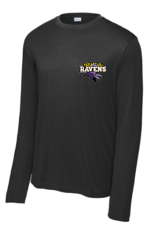 Sewanhaka Ravens Football Performance Long-sleeve T-shirt