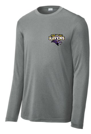 Sewanhaka Ravens Football Performance Long-sleeve T-shirt