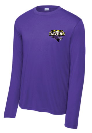 Sewanhaka Ravens Football Performance Long-sleeve T-shirt