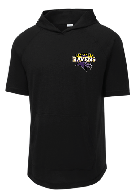 Sewanhaka Ravens Football SS Triblend Hoodie