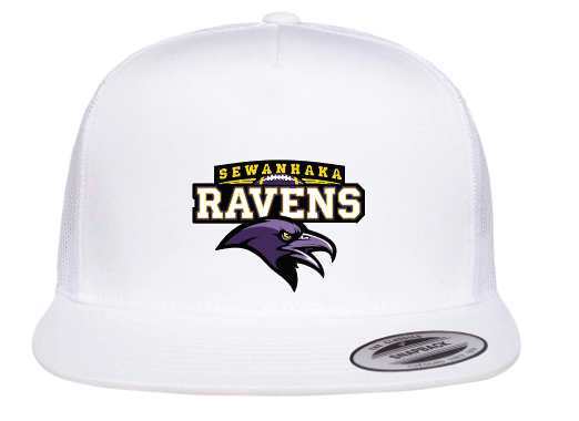 Sewanhaka Ravens Football Pressed Trucker Hat