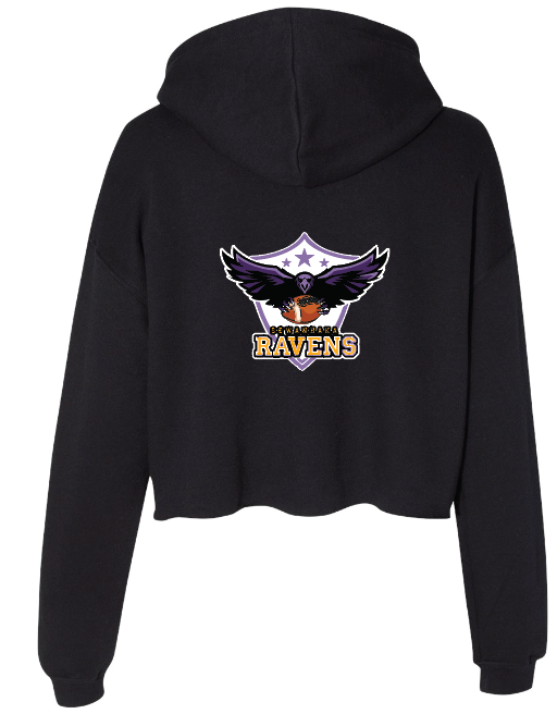Sewanhaka Ravens Football Cropped Hoodie