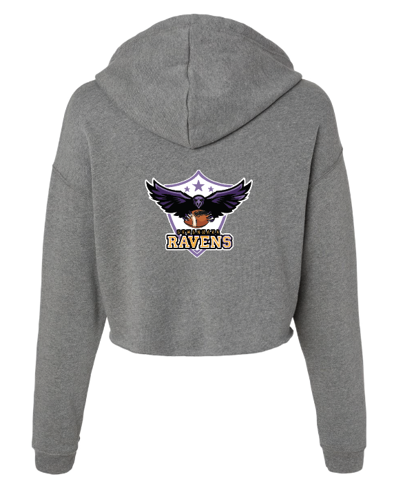 Sewanhaka Ravens Football Cropped Hoodie