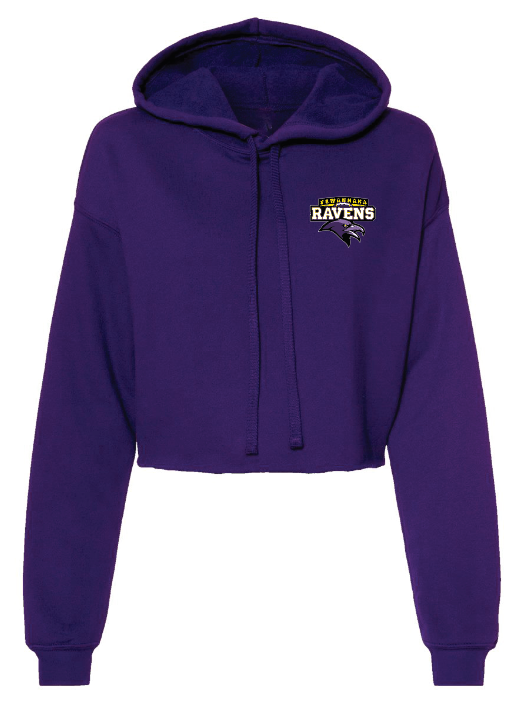 Sewanhaka Ravens Football Cropped Hoodie