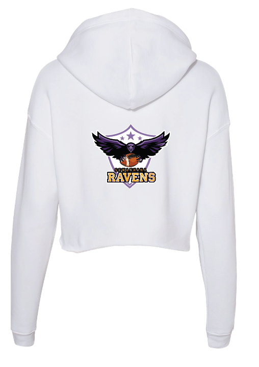 Sewanhaka Ravens Football Cropped Hoodie