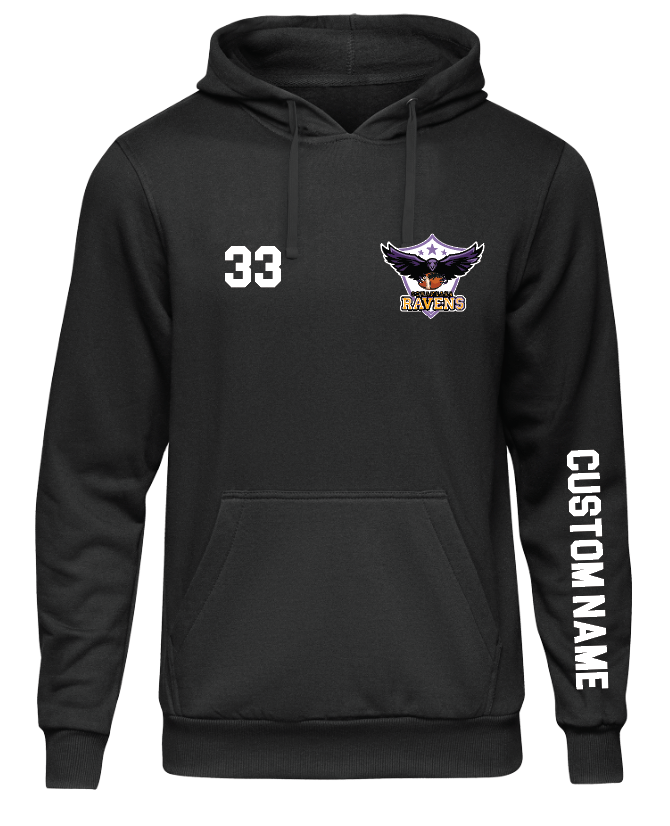 Sewanhaka Ravens Football Gilden Hoodie