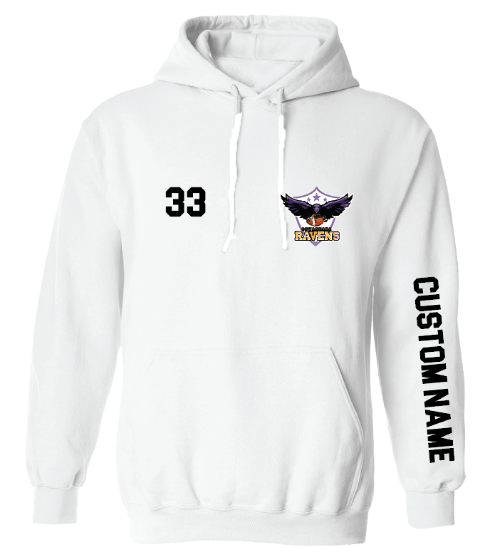 Sewanhaka Ravens Football Gilden Hoodie