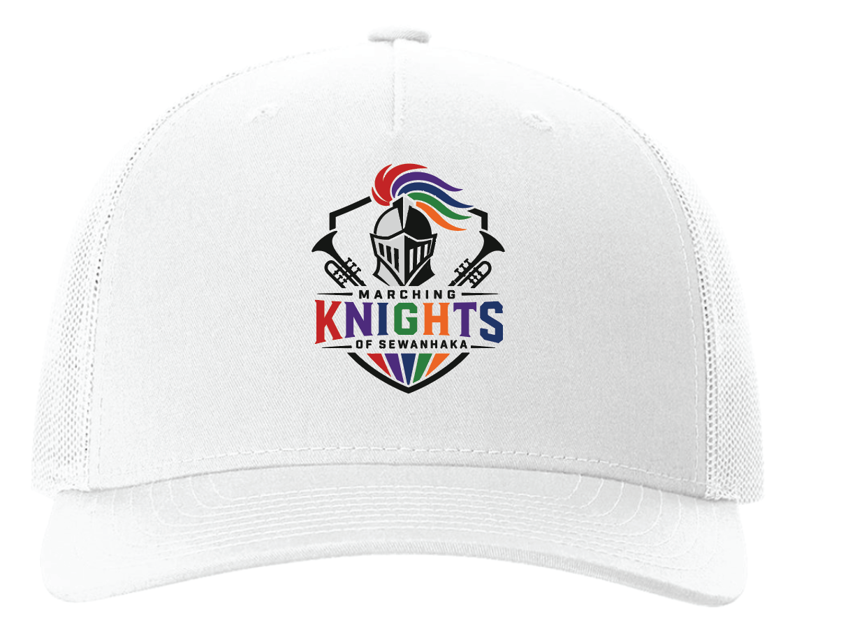 SEWANHAKA MARCHING KNIGHTS EMBROIDERED TRUCKER HAT