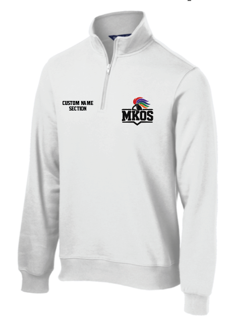 SEWANHAKA MARCHING KNIGHTS EMBROIDERED 1/4 ZIP (SIZE RUNS BIG)