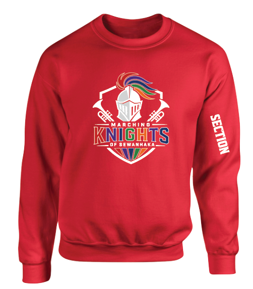 SEWANHAKA MARCHING KNIGHTS CREWNECK
