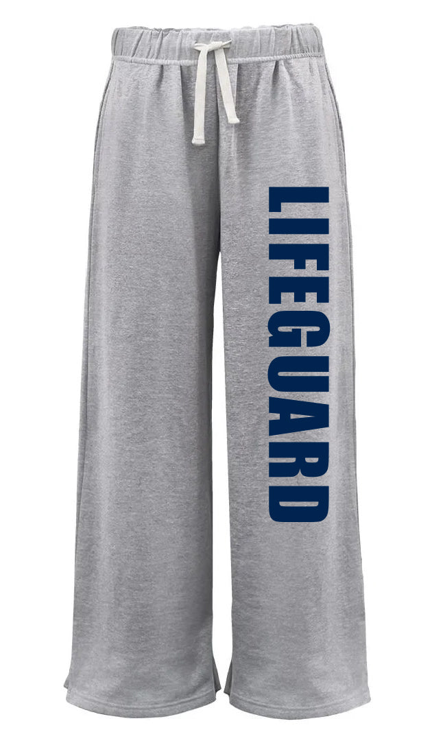 SILVER POINT LIFEGUARDS PENNANT WIDE LEG SWEATPANTS