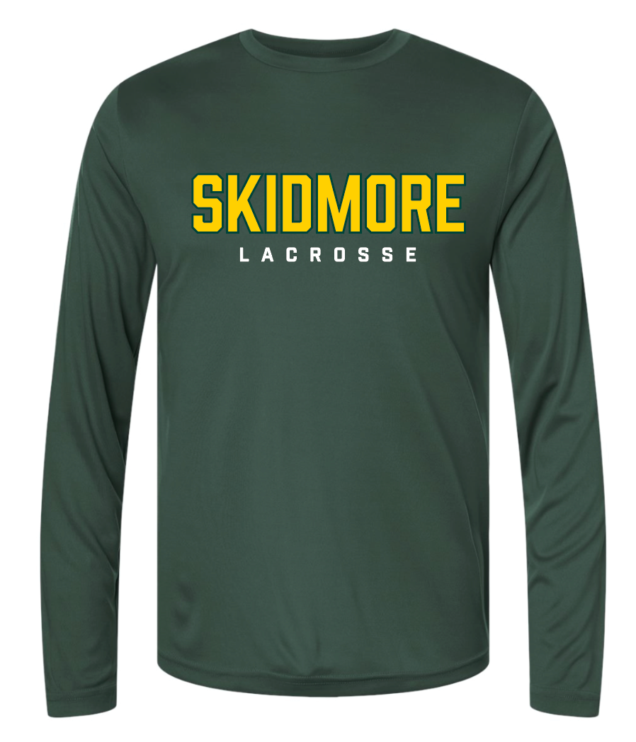 SKIDMORE LACROSSE LONG SLEEVE PERFORMANCE PC380LS
