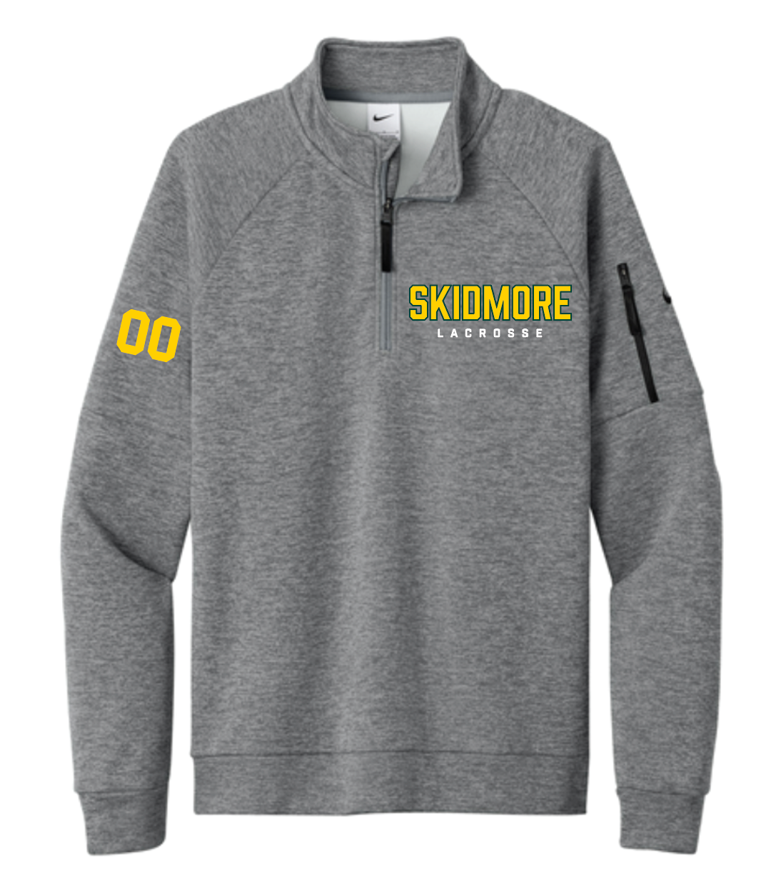 SKIDMORE LACROSSE EMBROIDERED NIKE THERMA FIT 1/4 ZIP NKI08125