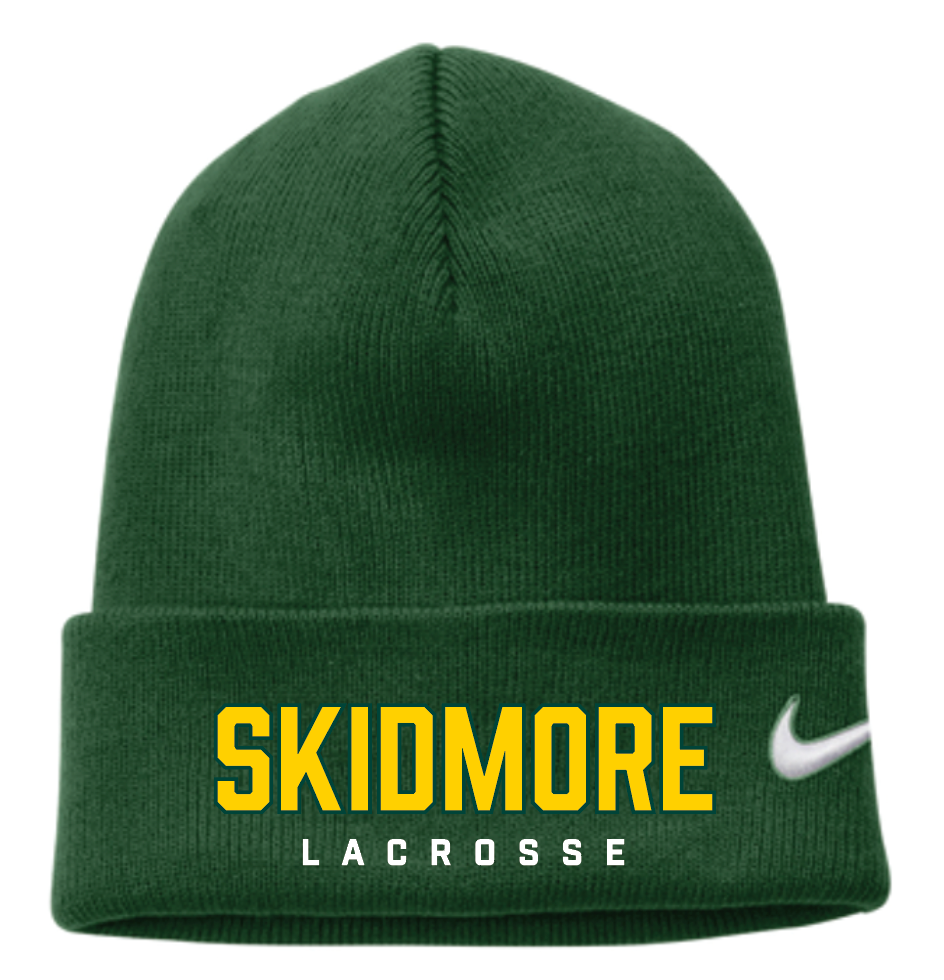SKIDMORE LACROSSE EMBROIDERED NIKE BEANNIE NKFB6539