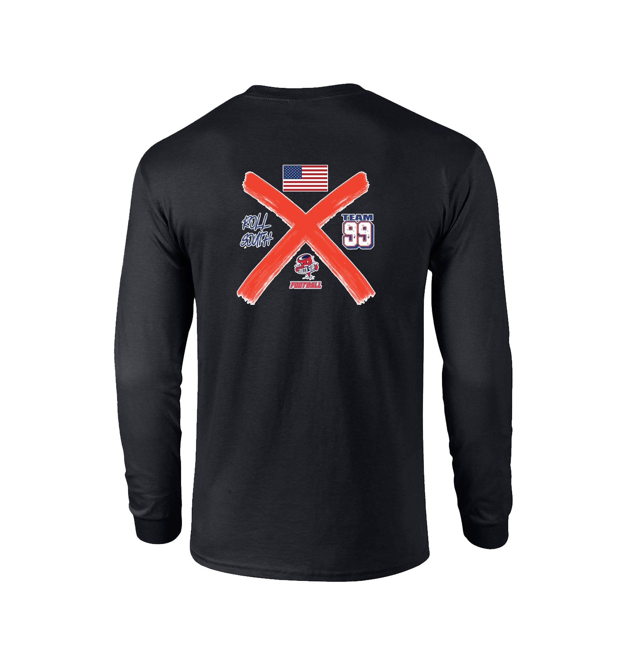 South Side High School Football Long sleeve Tshirt