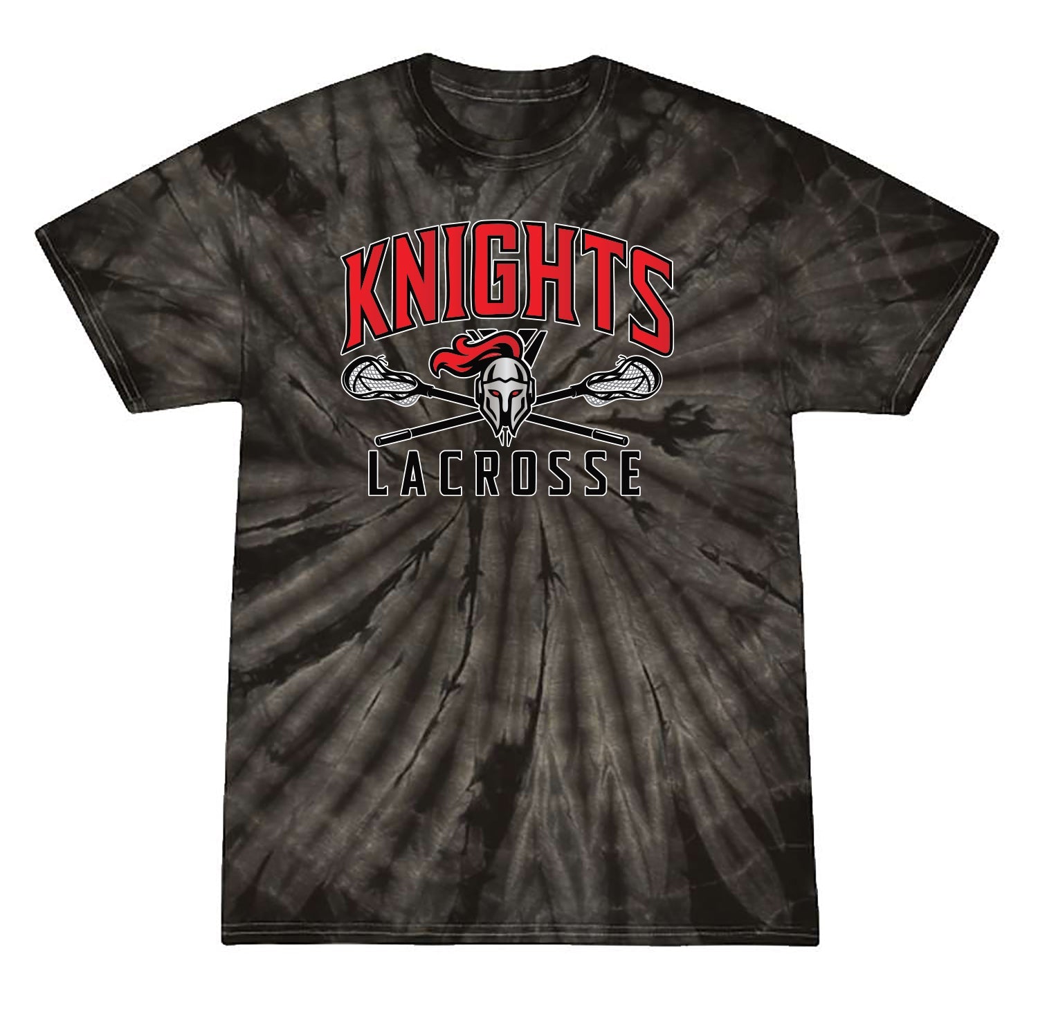 FLORAL PARK WOMENS LACROSSE Tie Dyed Short Sleeve Shooter Tee