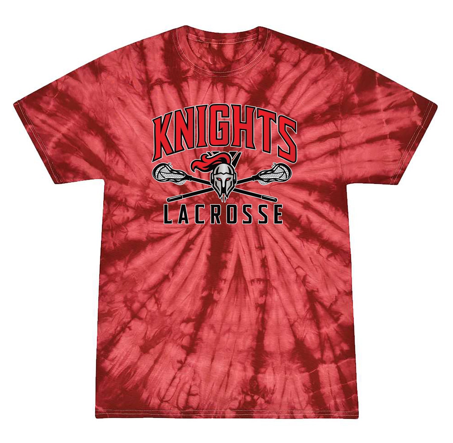 FLORAL PARK WOMENS LACROSSE Tie Dyed Short Sleeve Shooter Tee