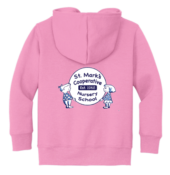 St. Mark's Nursery School Toddler Full Zip Hoodie car78tzh