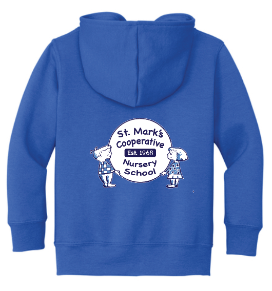 St. Mark's Nursery School Toddler Full Zip Hoodie car78tzh
