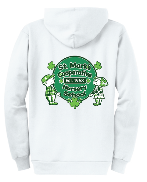 St. Mark's Nursery School Irish Youth and Adult Full Zip Hoodie PC7HZH / PC78YZH