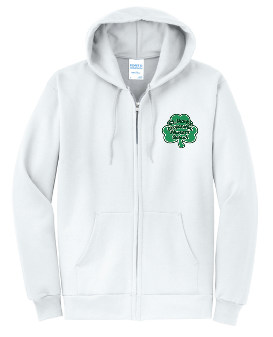 St. Mark's Nursery School Irish Youth and Adult Full Zip Hoodie PC7HZH / PC78YZH