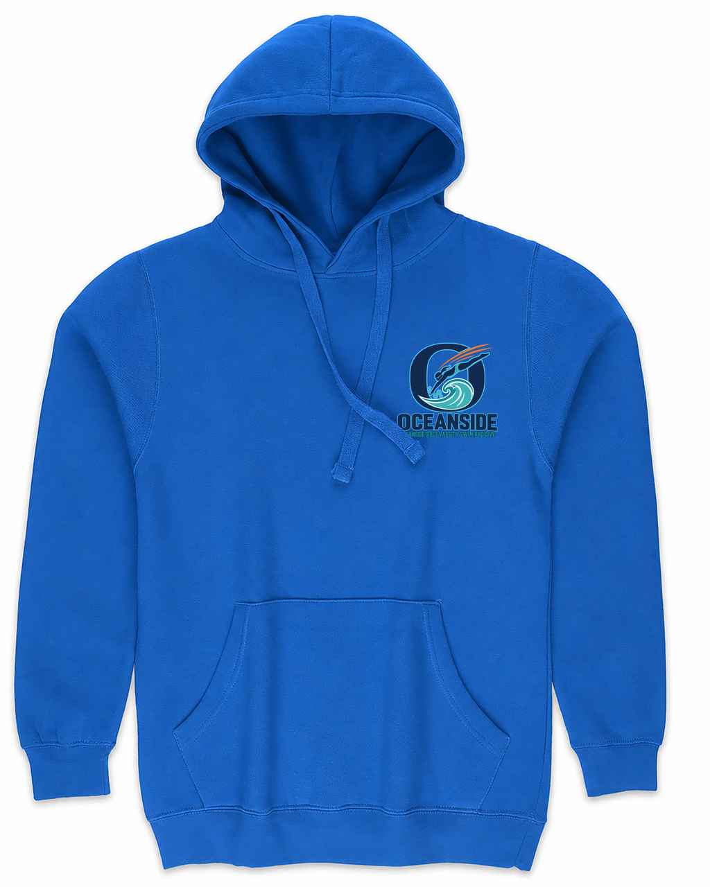 OCEANSIDE GIRLS VARSITY SWIM AND DIVE BUOY4 HOODIE