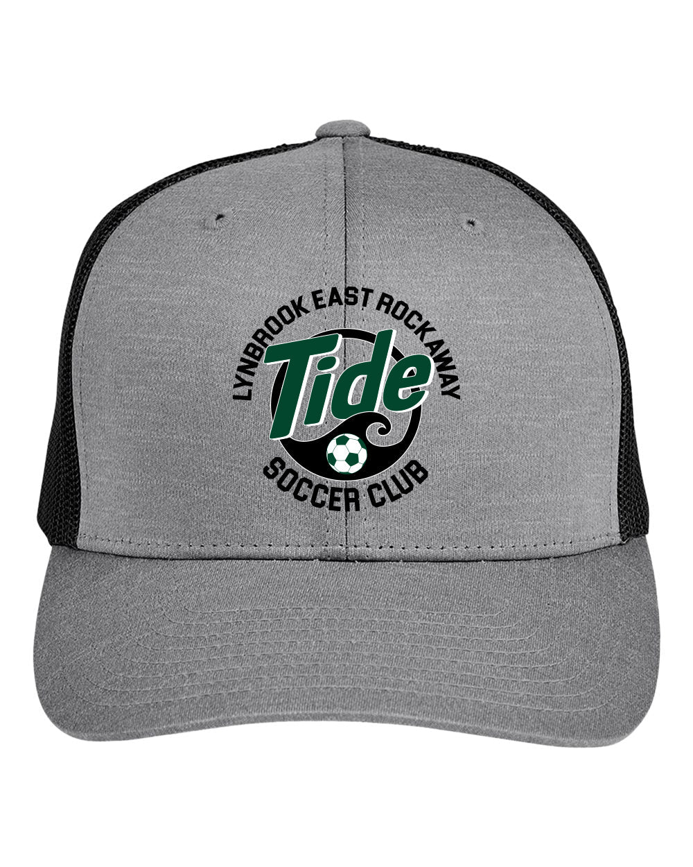 Lynbrook East Rockaway Soccer embroidered trucker hat