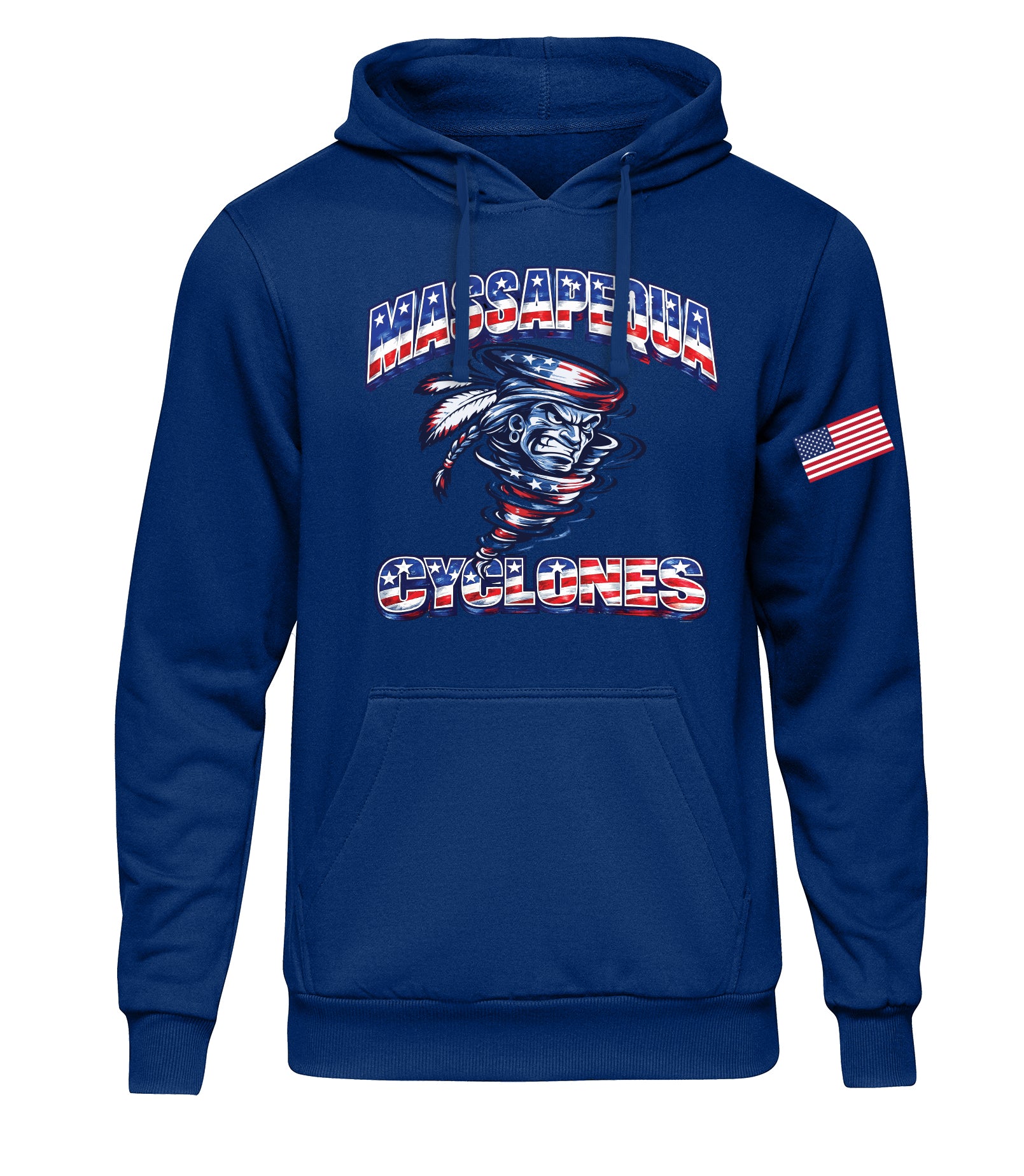 Massapequa Cyclones USA Hoodie