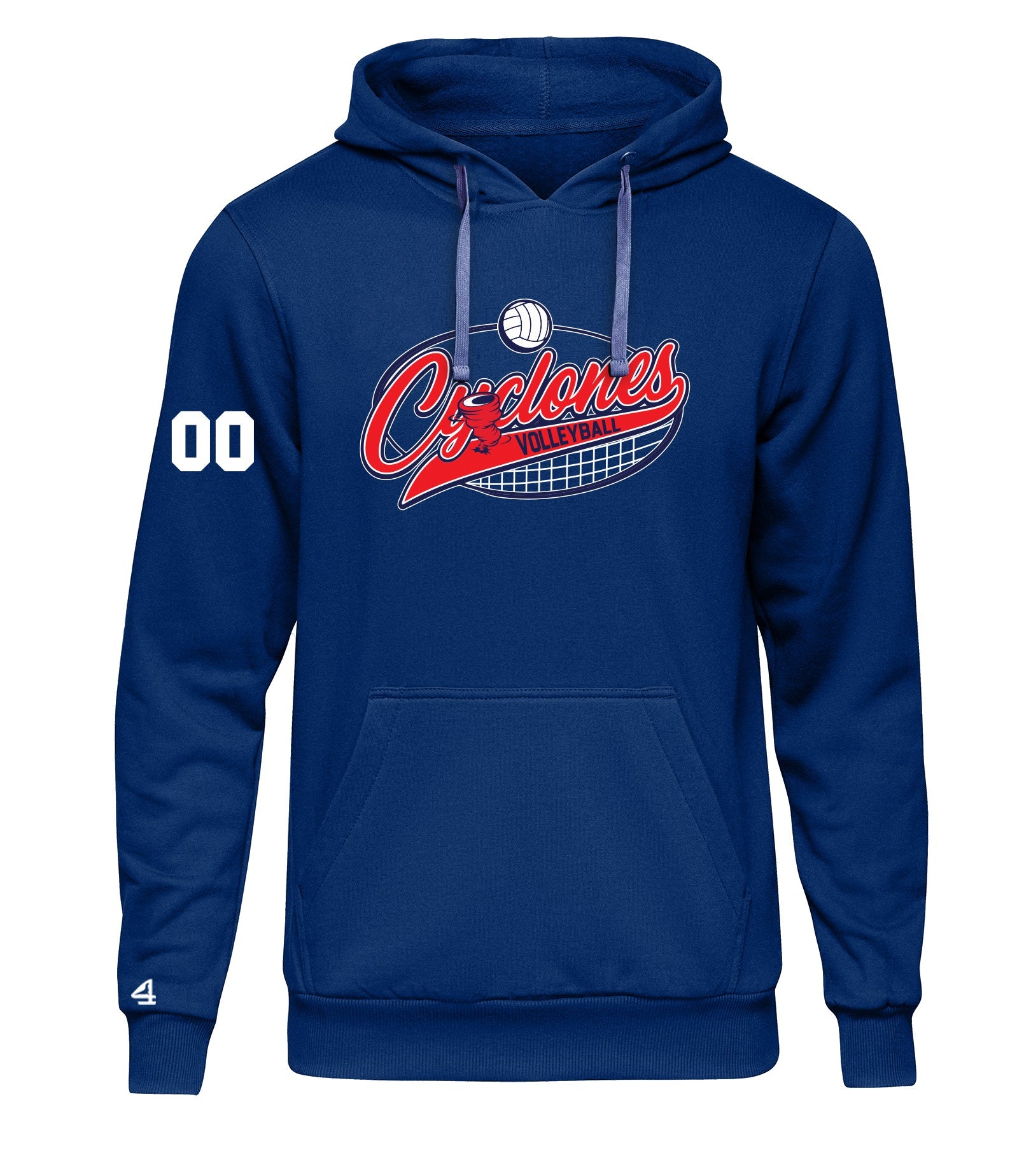 SOUTH SIDE CYCLONES VOLLEYBALL Hoodie