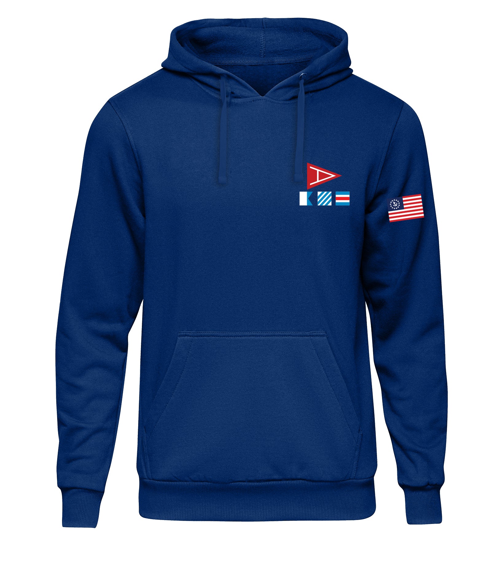 Amityville Yacht Club Flag Printed HOODIE