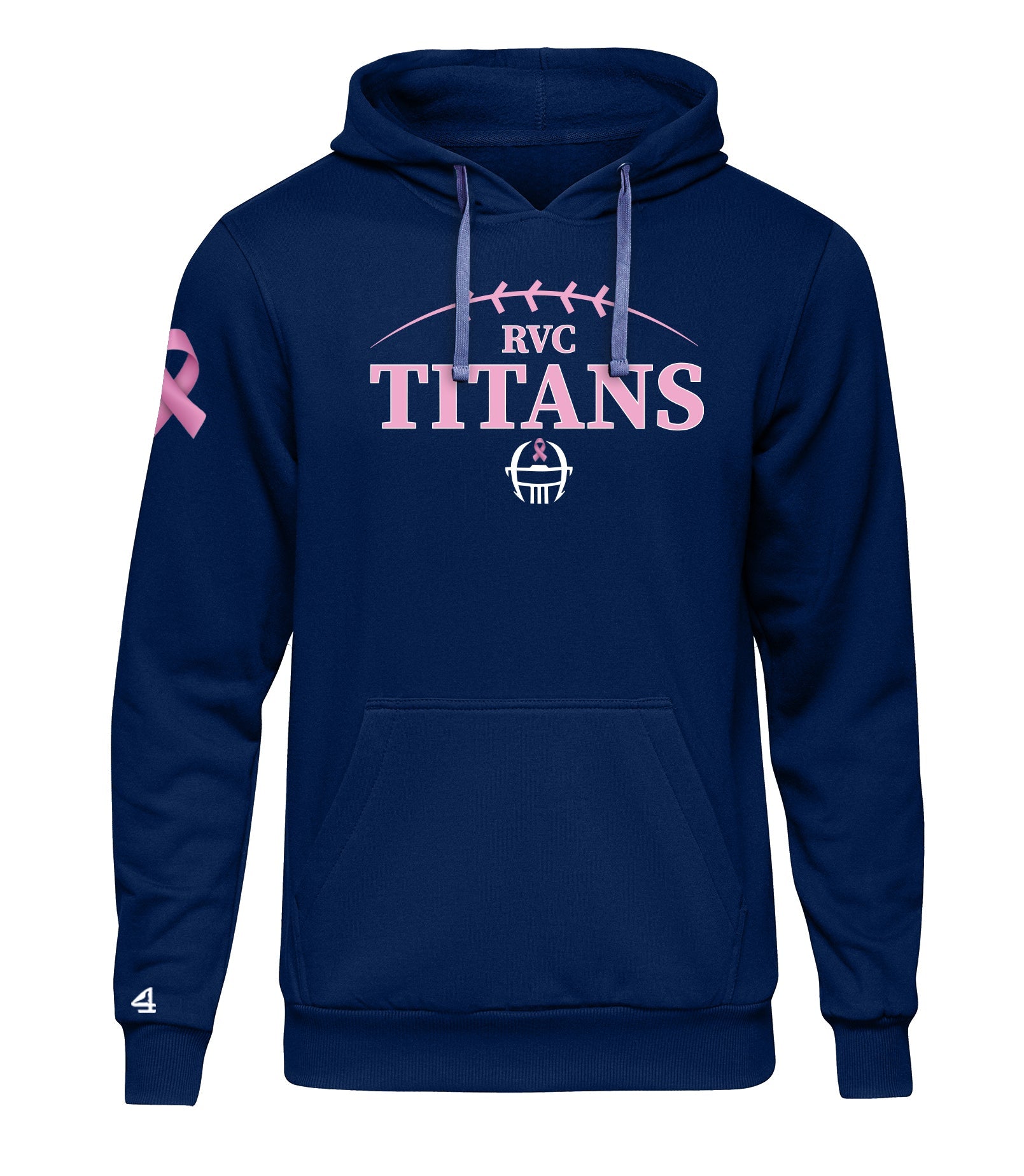 Titans Hoodie Cancer Awareness Customizable Youth & Adult Size