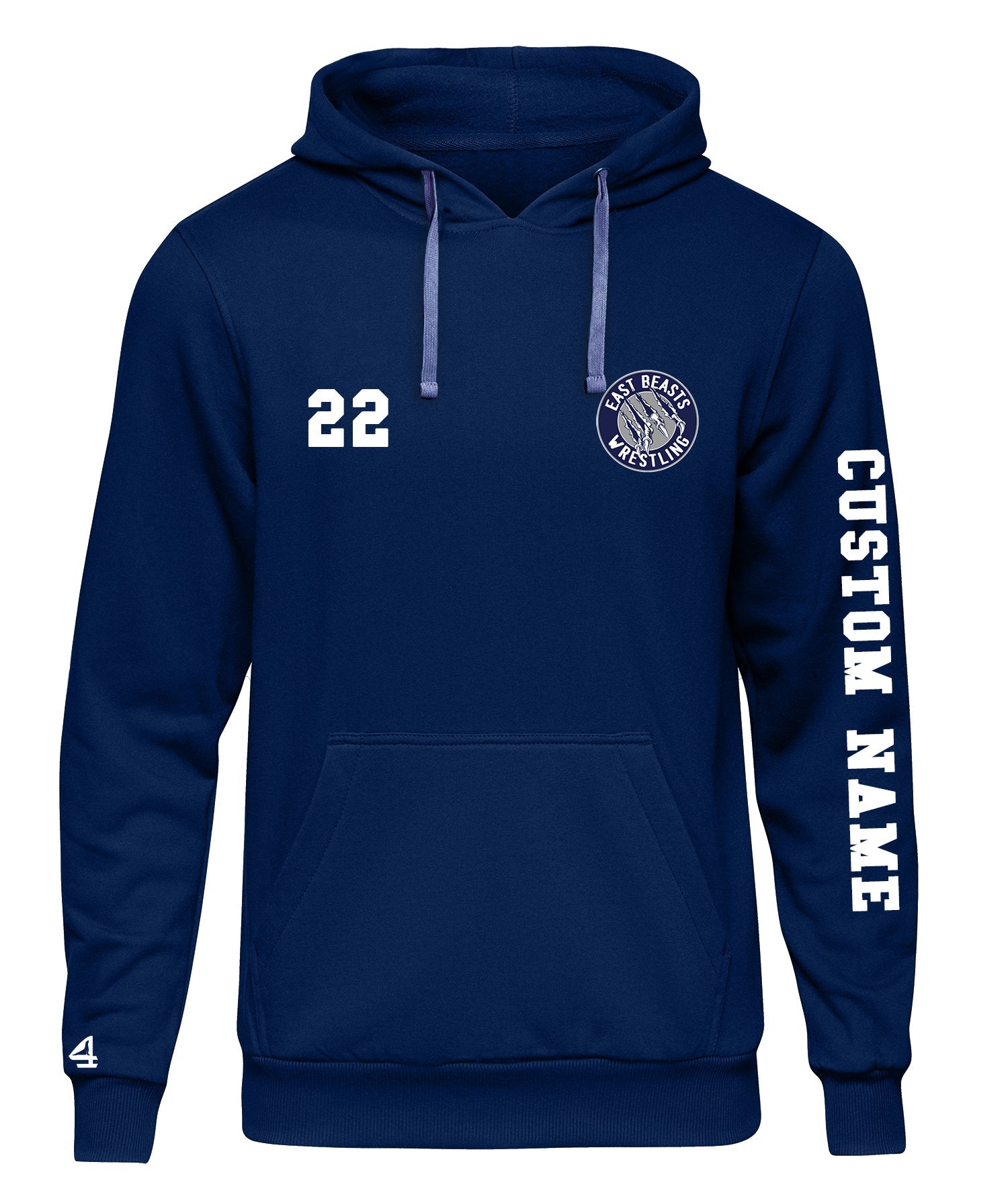 East Beasts Wrestling Hoodies