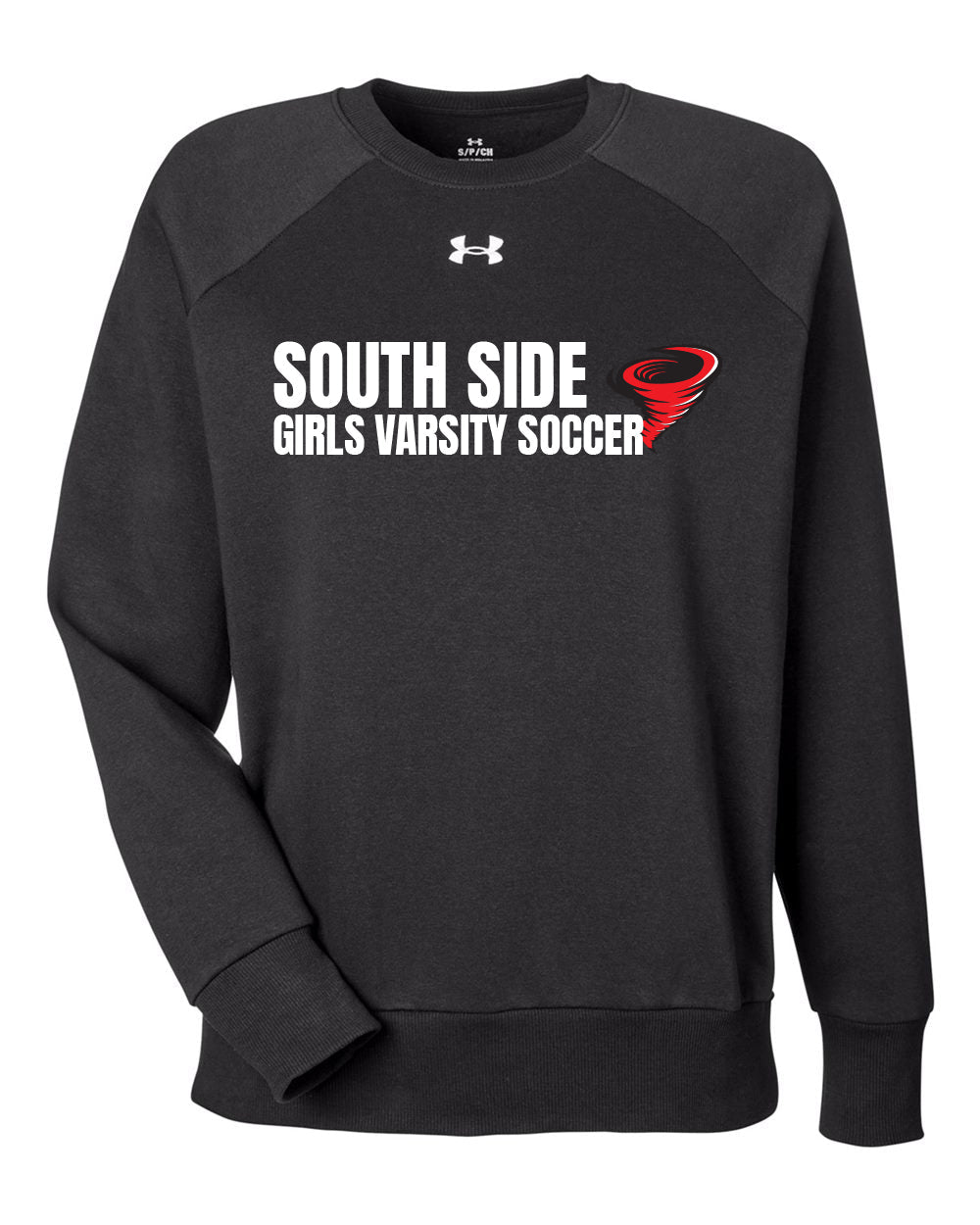 SSHS GIRLS VARSITY SOCCER Under Armour Ladies Crewneck