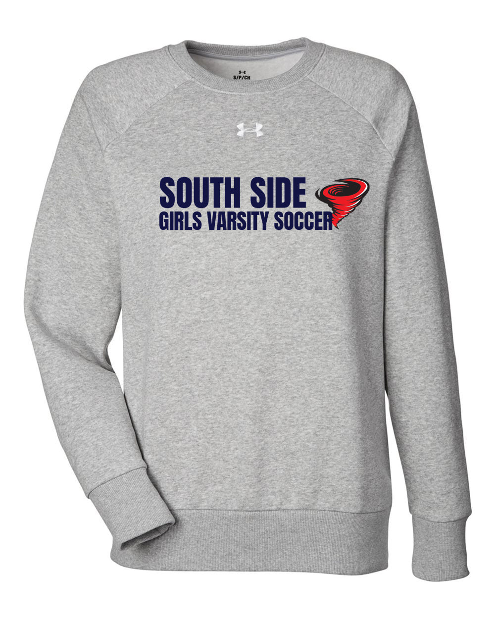 SSHS GIRLS VARSITY SOCCER Under Armour Ladies Crewneck