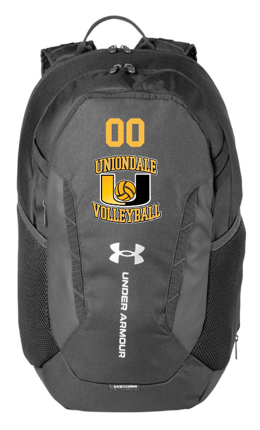 Uniondale Volleyball Embroidered Under Armour Backpack
