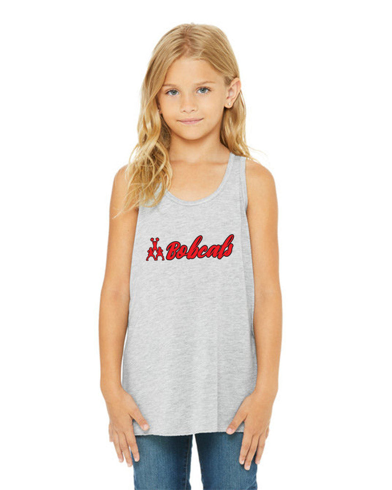 Bobcats Cheer Youth Racerback Tank
