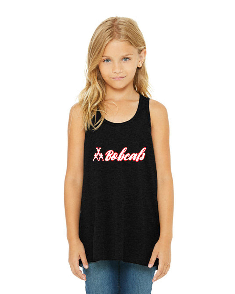 Bobcats Cheer Youth Racerback Tank