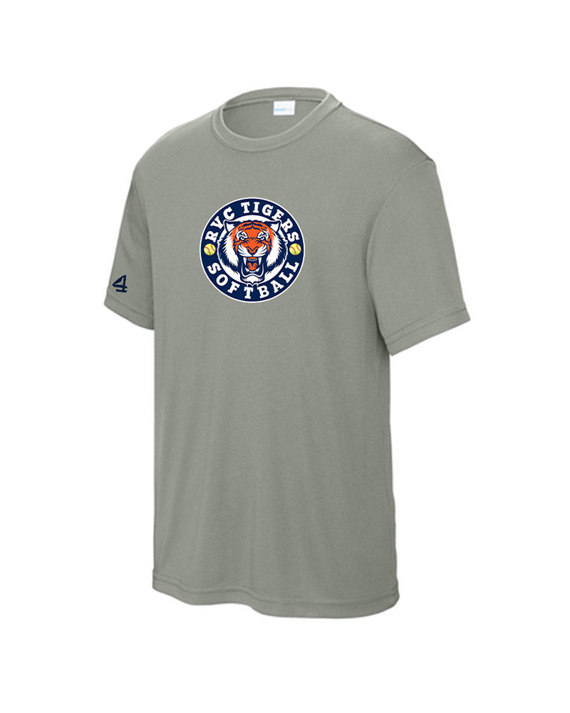 RVC Tigers Softball Short Sleeve Performance Tee