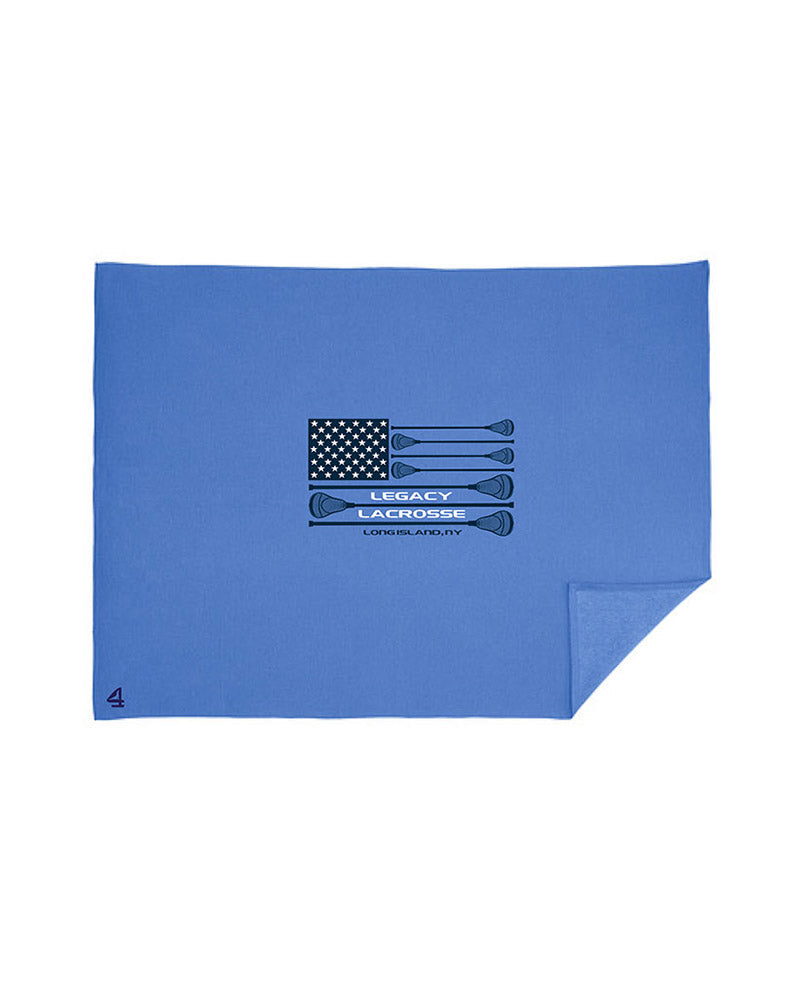Legacy Lacrosse Oversized Fleece Sweatshirt Blanket