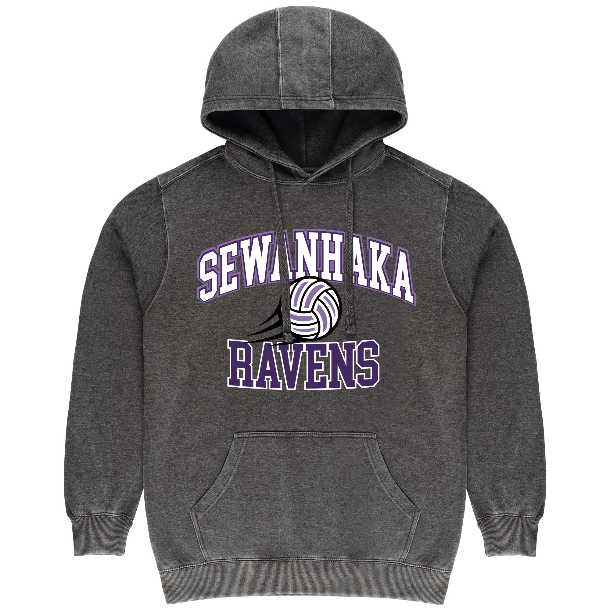 Sewanhaka Ravens Volleyball Vintage Hoodie