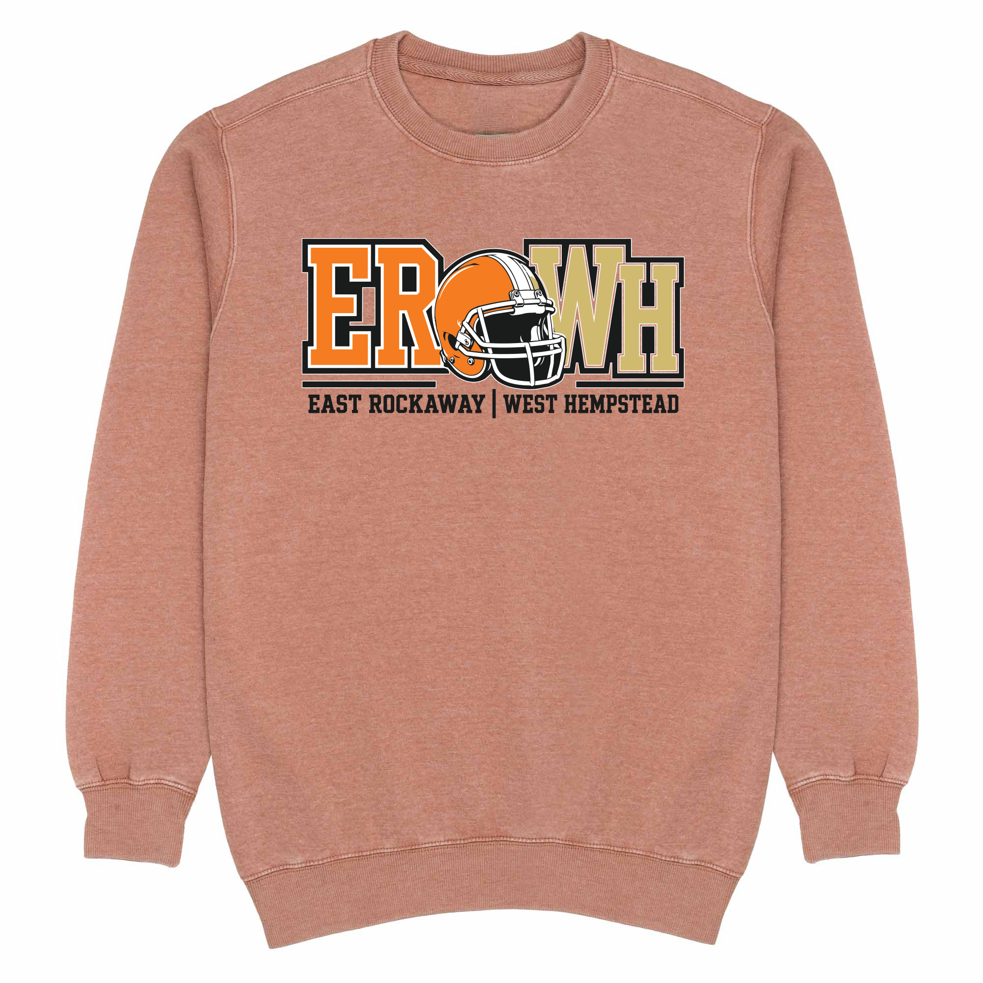 EAST ROCKAWAY & RAMS FOOTBALL Mid Weight Premium Vintage Crewneck (Copy)
