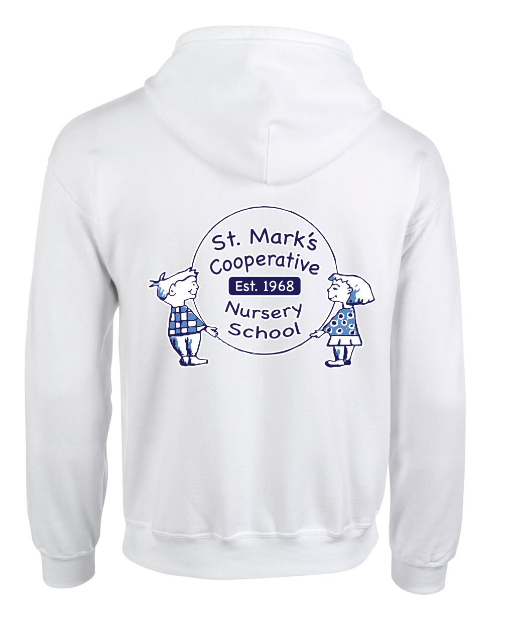 St. Mark's Nursery School Adult Full zip Hoodie