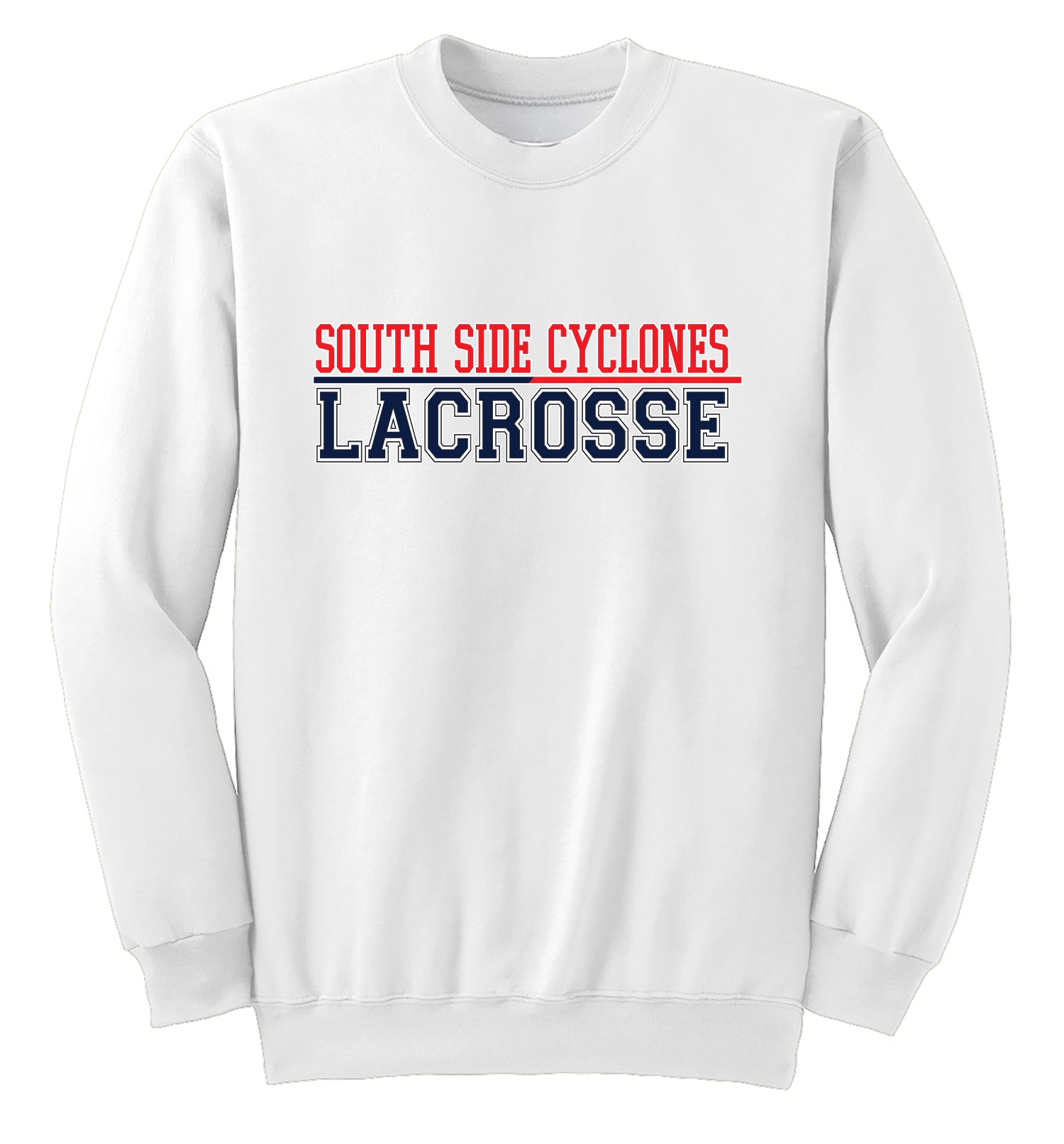South Side Cyclones Lacrosse Crewneck