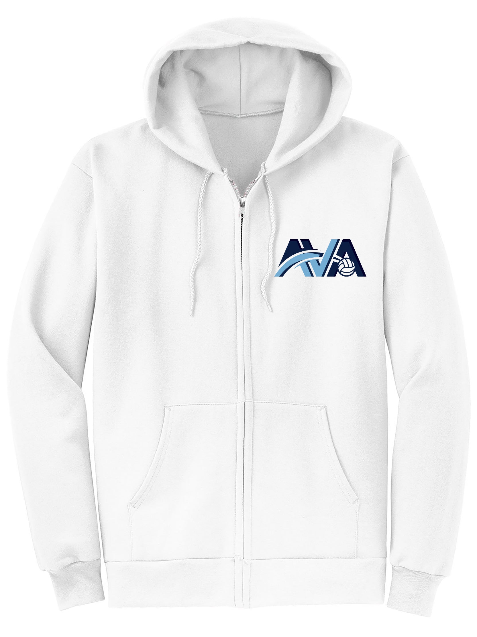 AVA Atlantic Volleyball Academy Team Spirit Full Zip Hoodie