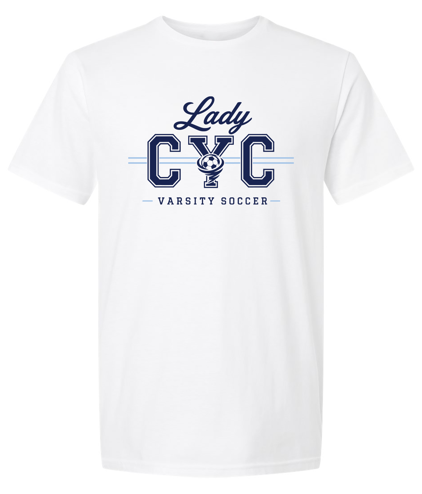 SOUTH SIDE HS GIRLS VARSITY SOCCER COTTON T-SHIRT